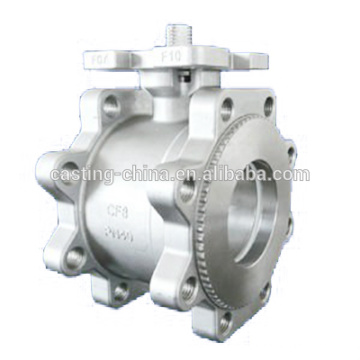 cast steel floating ball valve